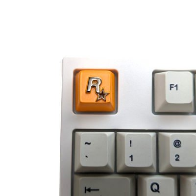 Rockstar GTA Gamer Metal Keycap