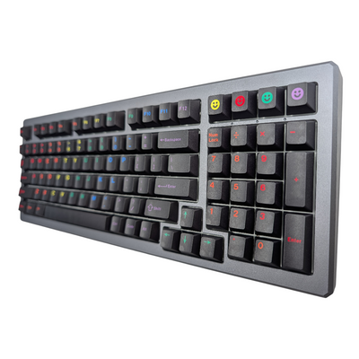 Shadow Gradient keycaps compatible with Cherry MX profile switches.