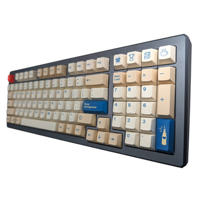 Soy MIlk PBT Cherry MX Keycap Set (147 pcs)