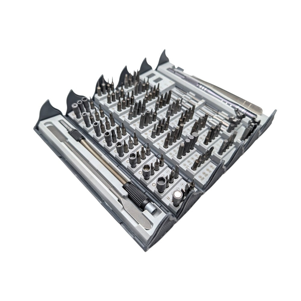 Cylindrical 128-in-1 Precision Screwdriver Set