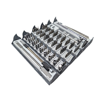 Cylindrical 128-in-1 Precision Screwdriver Set