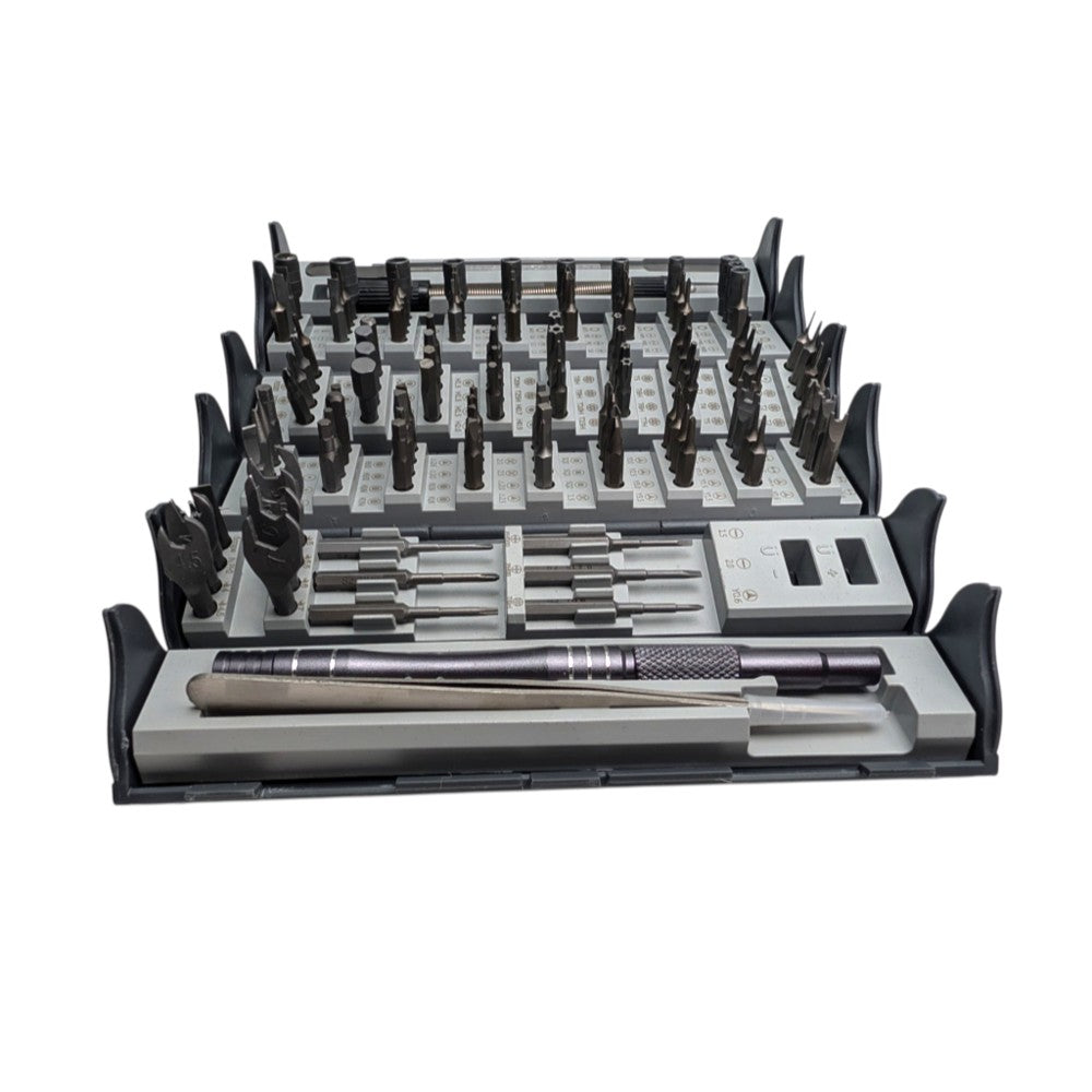 Cylindrical 128-in-1 Precision Screwdriver Set