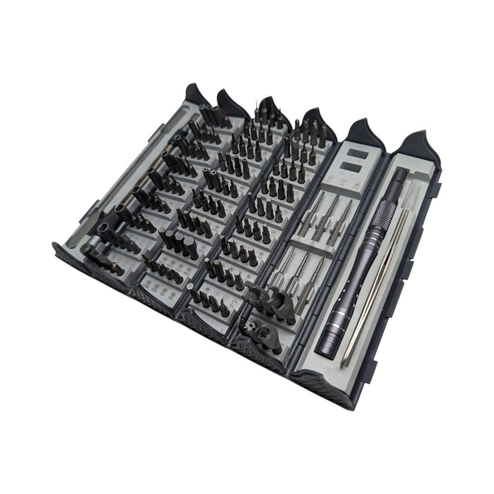 Cylindrical 128-in-1 Precision Screwdriver Set