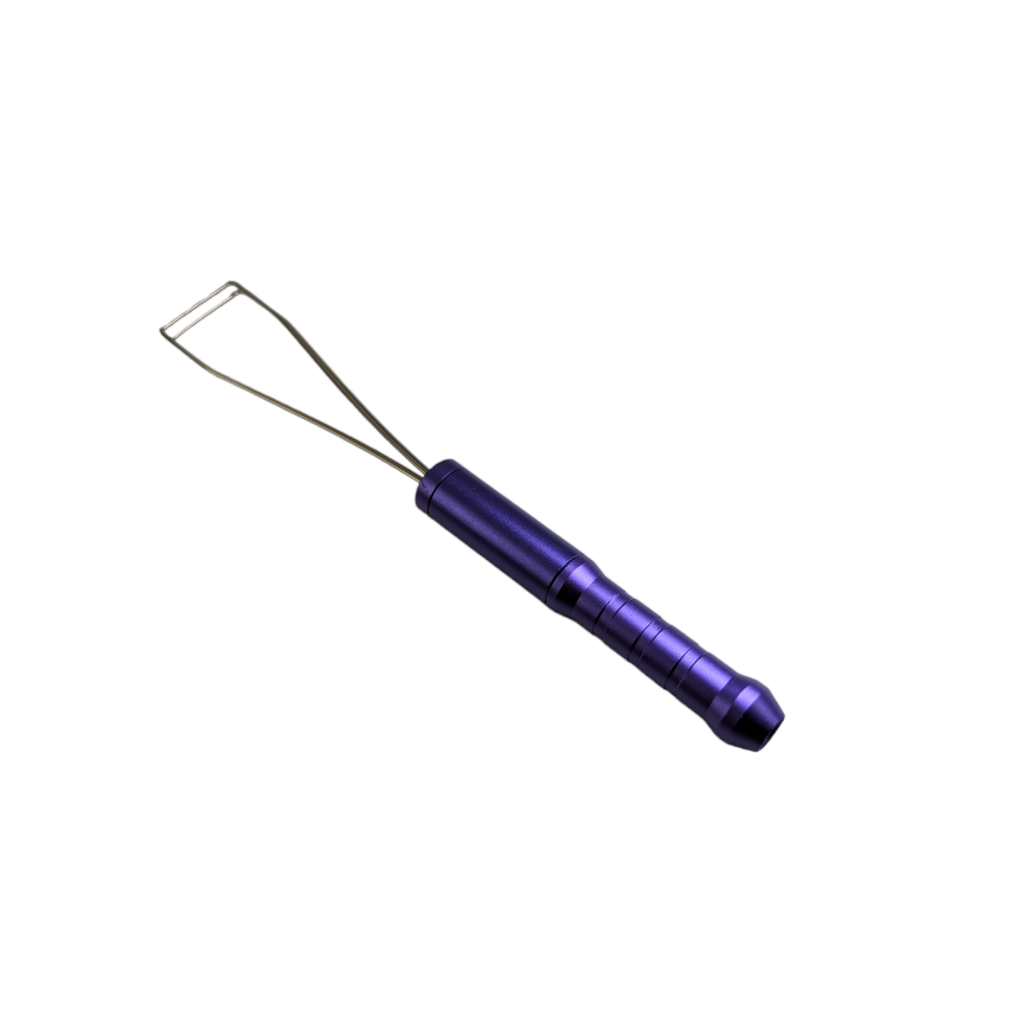 thock king aluminum keycap puller keyboard tool purple