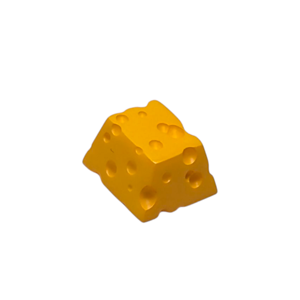 Cheese Artisan Keycap yellow for mechanical keycaps