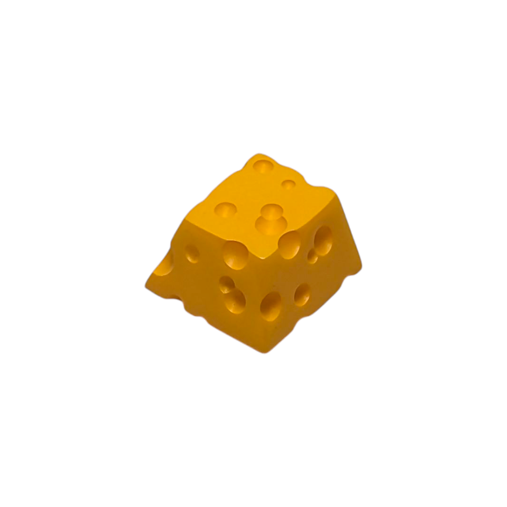 Cheese Artisan Keycap yellow for mechanical keycaps