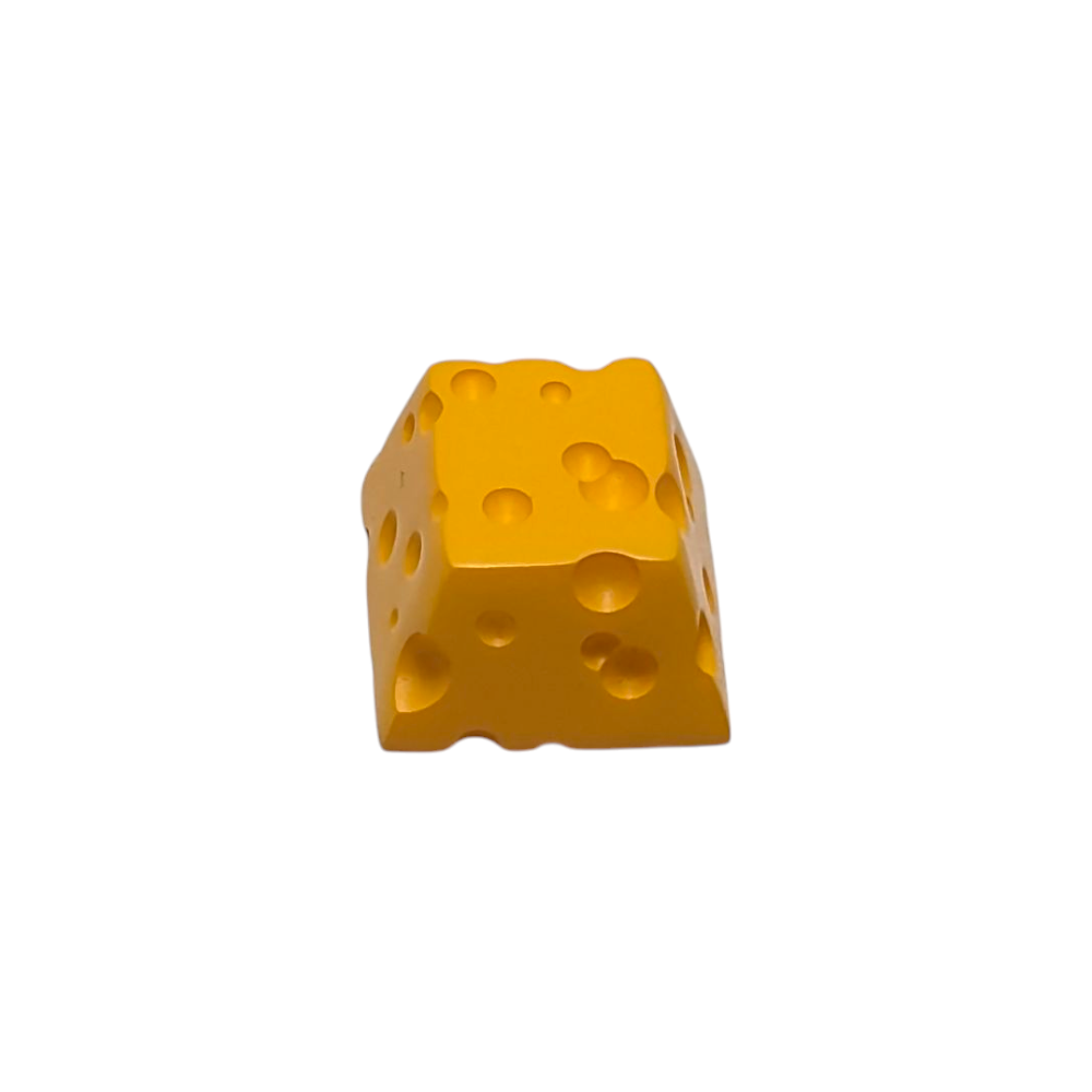Cheese Artisan Keycap yellow for mechanical keycaps