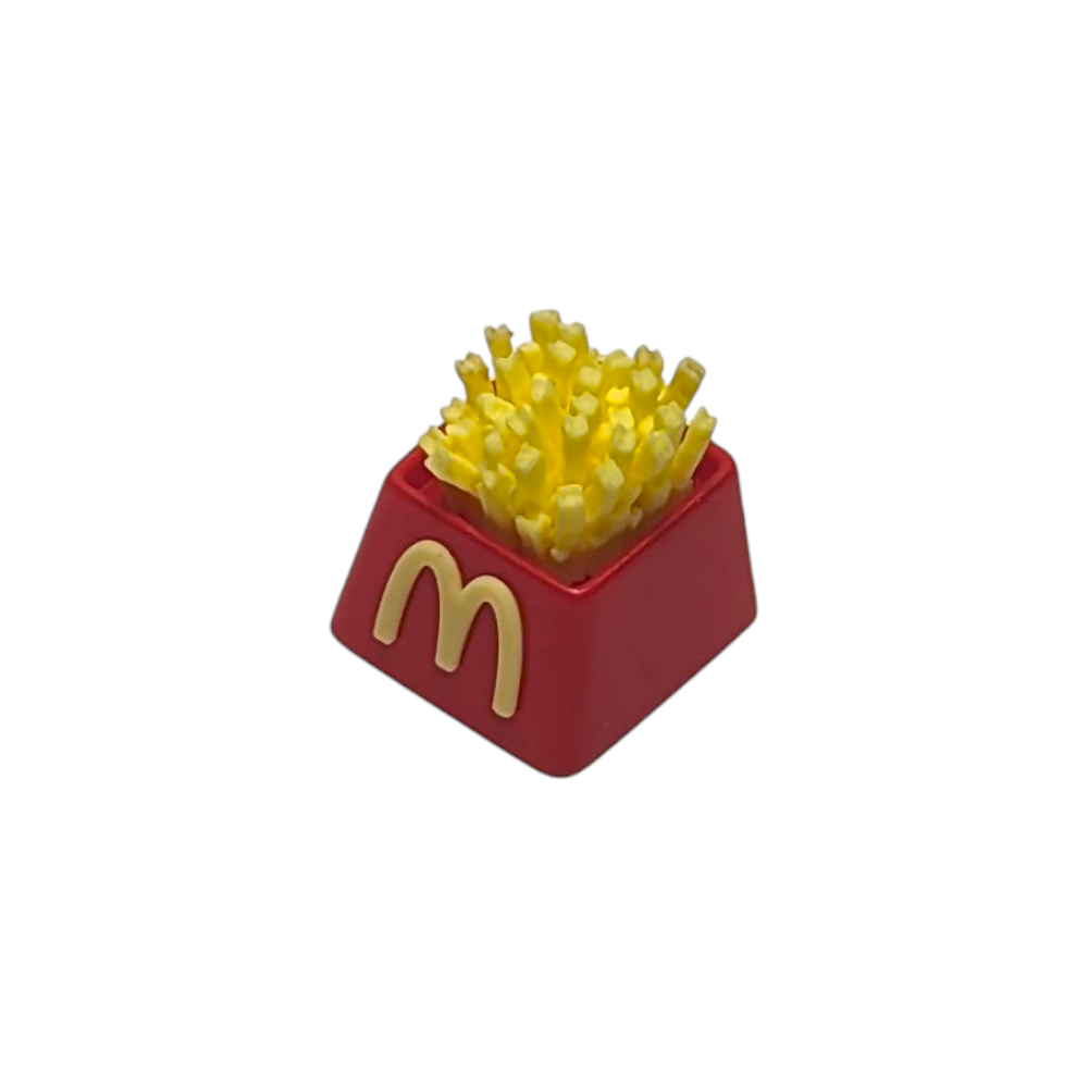 McFries French Fries Artisan Keycap for custom mechanical keyboards