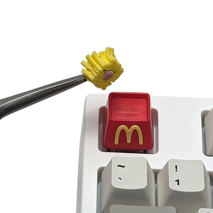 McFries French Fries Artisan Keycap for custom mechanical keyboards