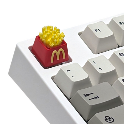 McFries French Fries Artisan Keycap for custom mechanical keyboards