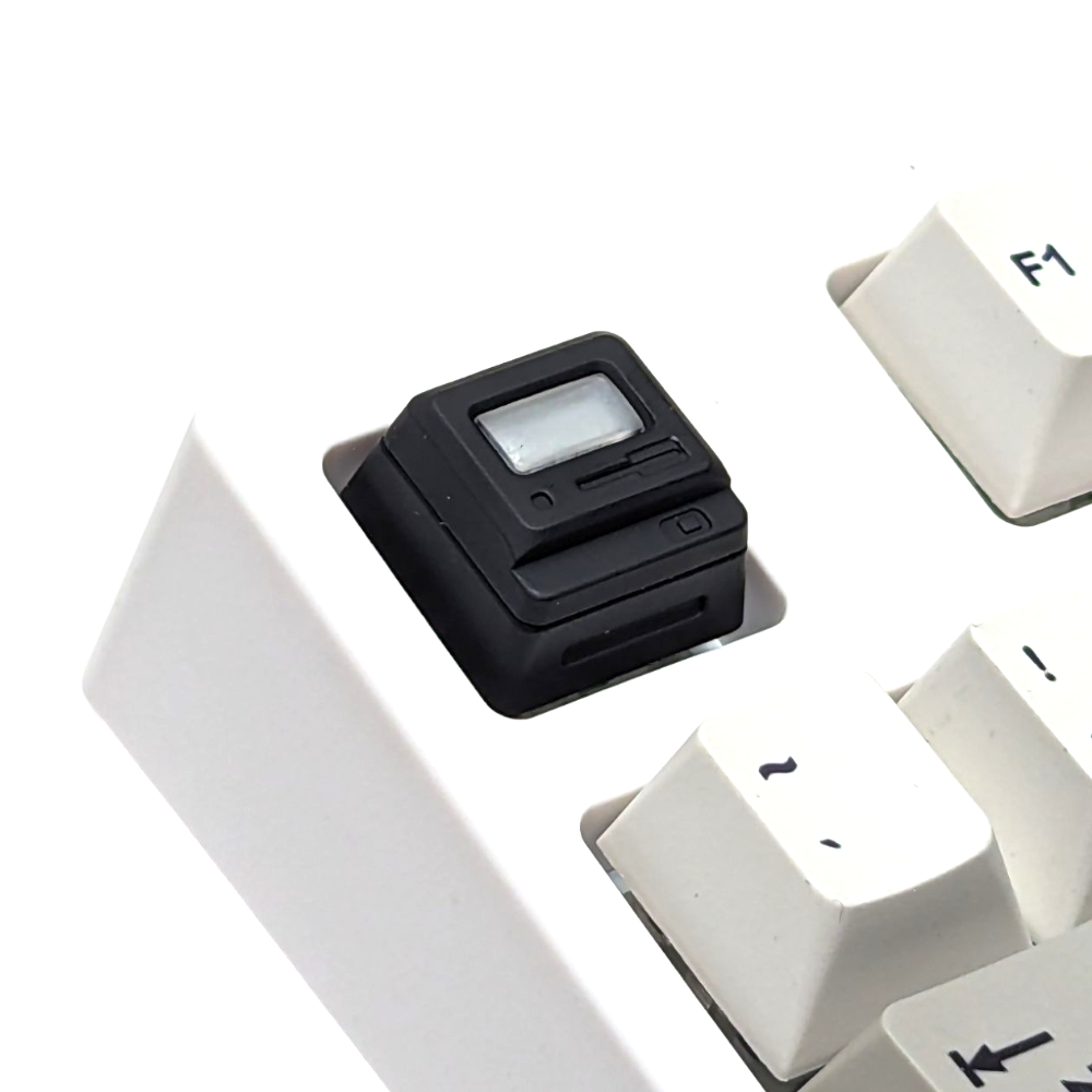 Retro Devices 3 in 1 Artisan Keycap gameboy calculator pc computer for mechanical keycaps 