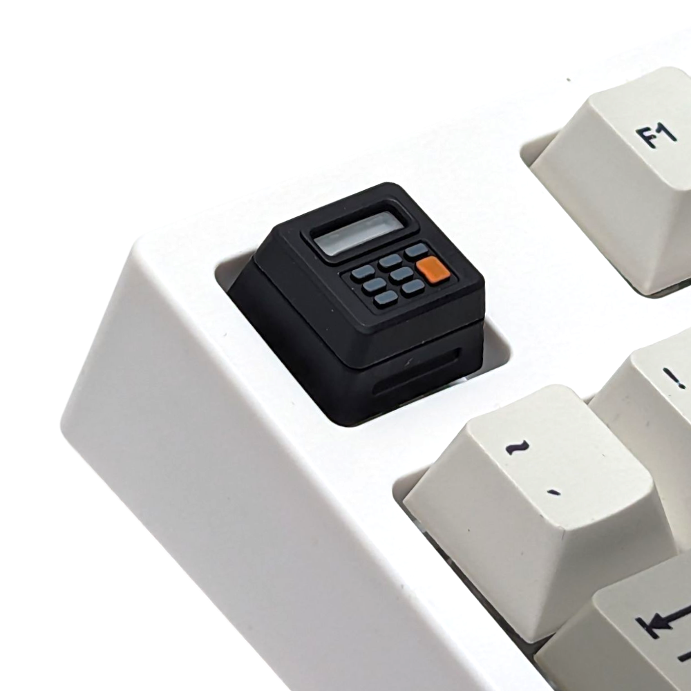 Retro Devices 3 in 1 Artisan Keycap gameboy calculator pc computer for mechanical keycaps 