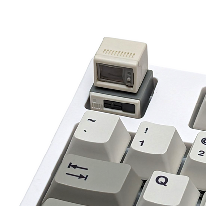 Retro Mac Computer Artisan Keycap for mx mechanical keyboards 