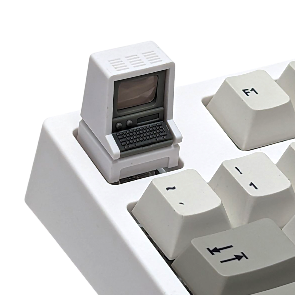 Retro PC Computer Artisan Keycap for mechanical keyboards 
