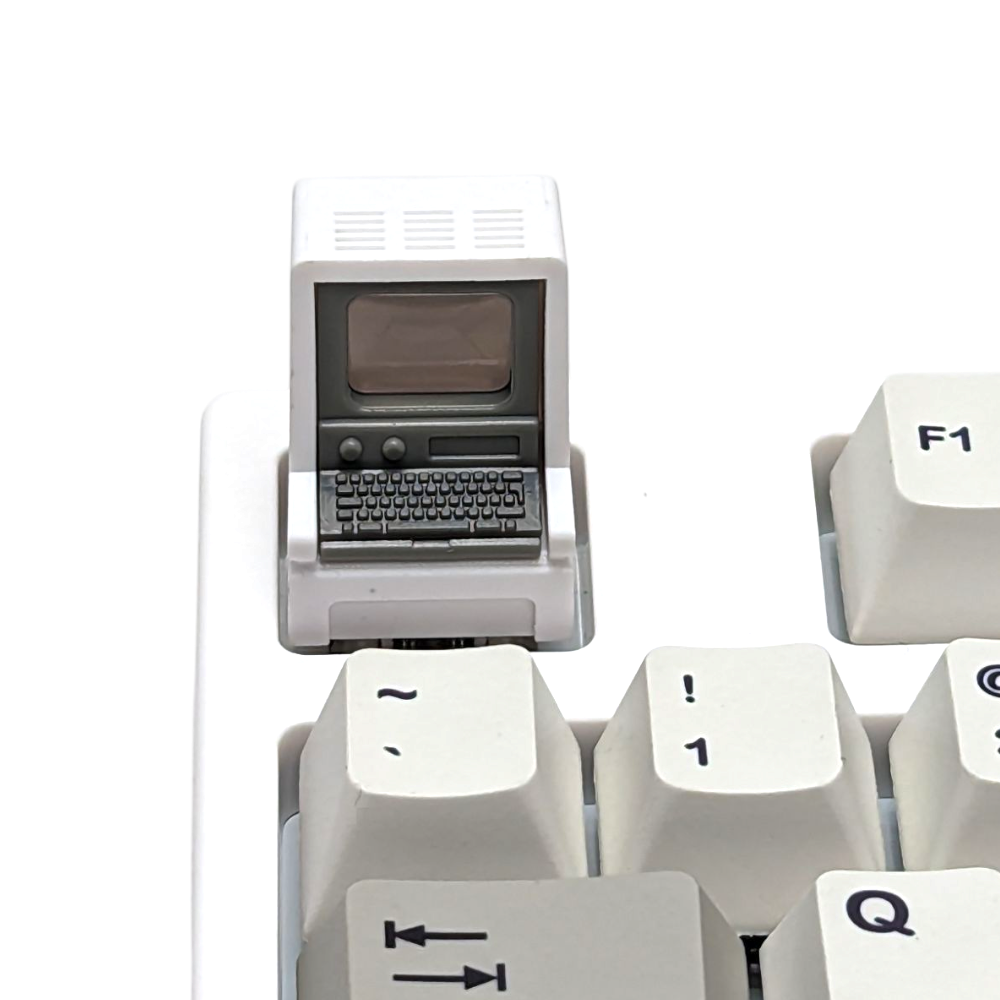 Retro PC Computer Artisan Keycap for mechanical keyboards 
