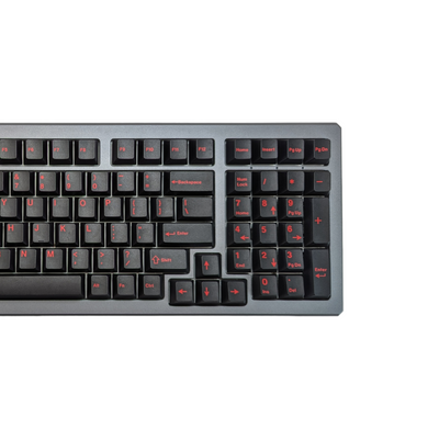 Black Widow Red on Black (TK-ROB) PBT Cherry MX Keycap Set (143 pcs)