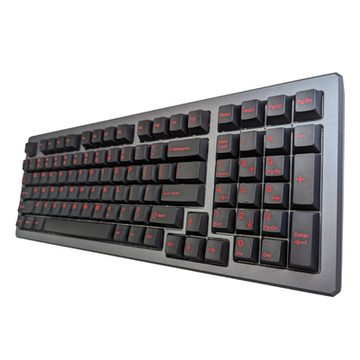 Black Widow Red on Black (TK-ROB) PBT Cherry MX Keycap Set (143 pcs)