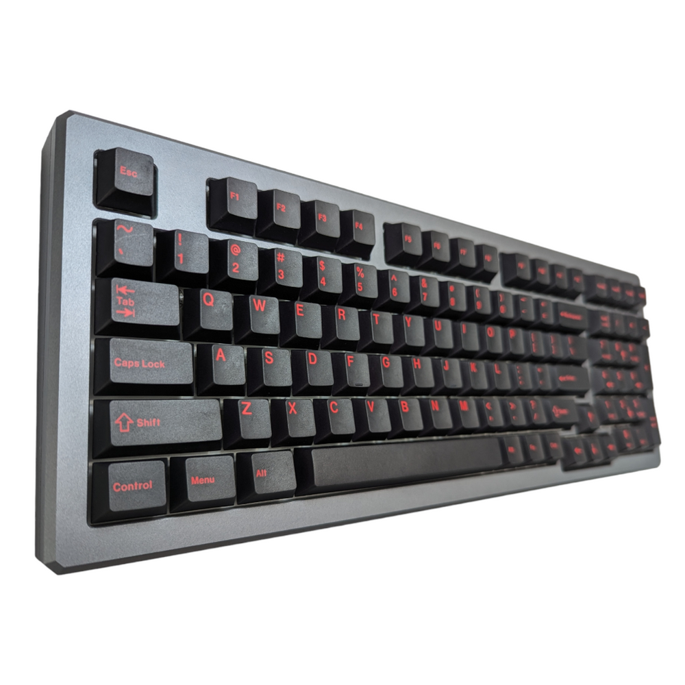 Black Widow Red on Black (TK-ROB) PBT Cherry MX Keycap Set (143 pcs ...