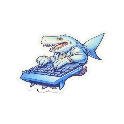 Gym Shark Keyboard Sticker #015