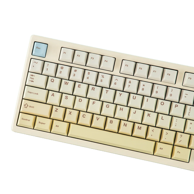 Epomaker Galaxy 100 Lite Wireless 96 percent mechanical keyboard in white