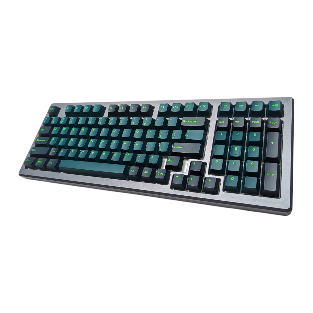 Emerald Forrest Cherry MX Keycap Set for mechanical Keyboards
