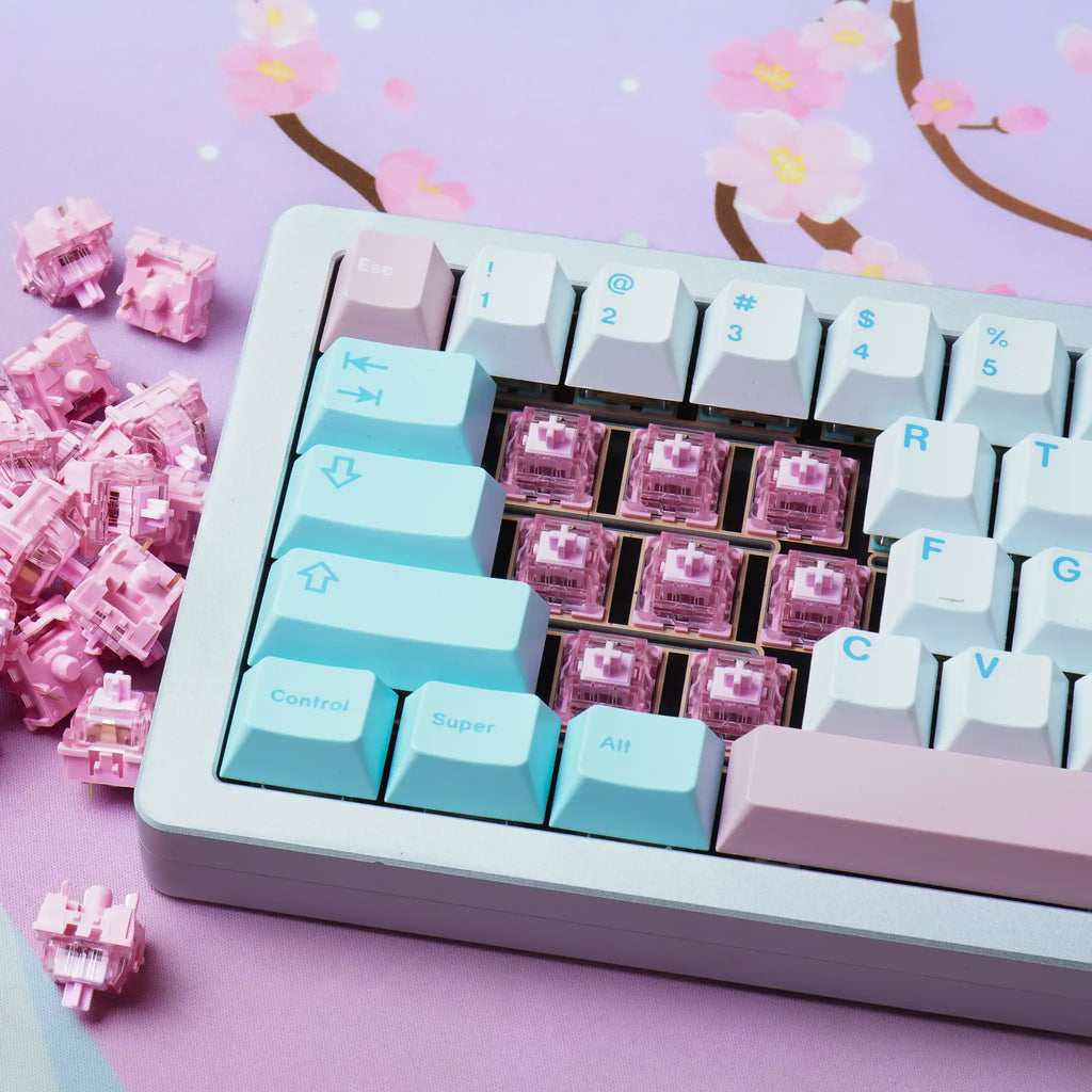 Thock King TK75 Wireless Mechanical Keyboard RGB w/ Knob (75% barebone