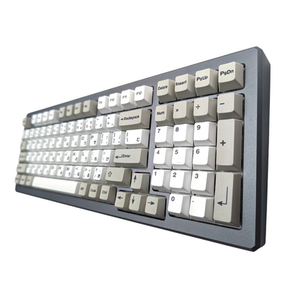 Retro Japanese PBT Cherry MX Keycap Set for mechanical keyboards 