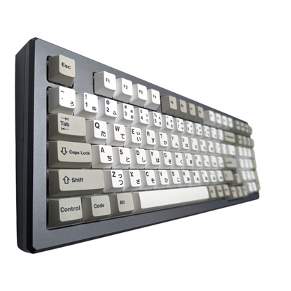 Retro Japanese PBT Cherry MX Keycap Set for mechanical keyboards 