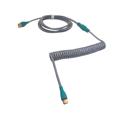 Northern Lights Braided Coiled Cable