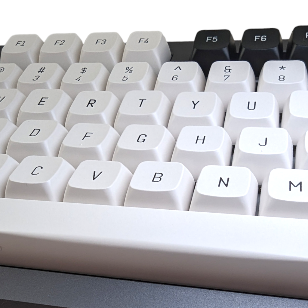 thock king panda black white pbt keycaps keycap set