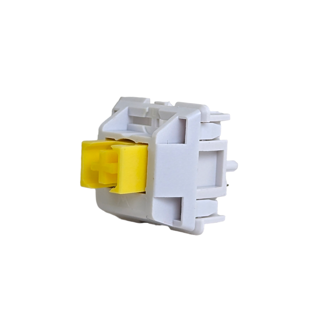 WS Wuque Studio Yellow Linear Switches