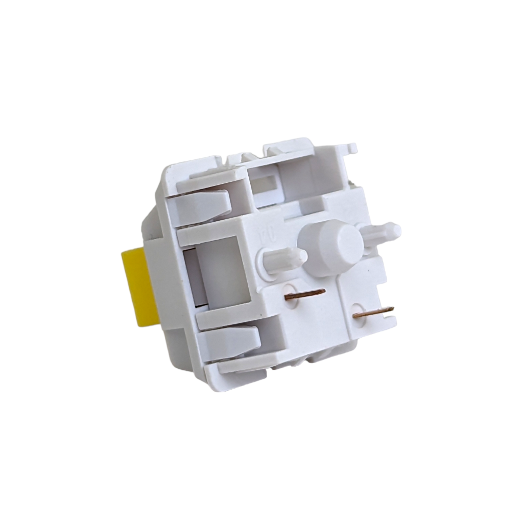 WS Wuque Studio Yellow Linear Switches
