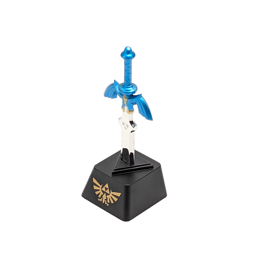 the legend of zelda Link's Master Sword Metal Keycap