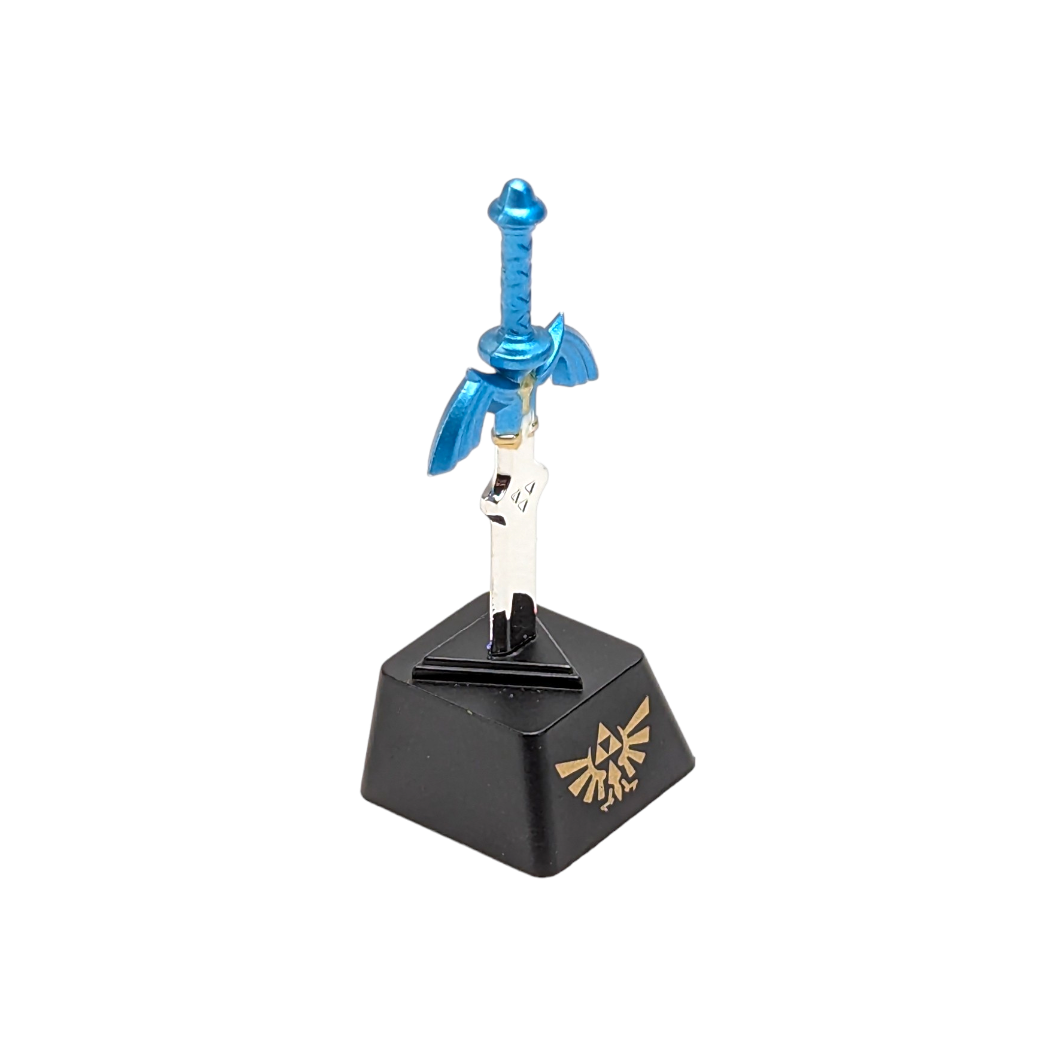 the legend of zelda Link's Master Sword Metal Keycap