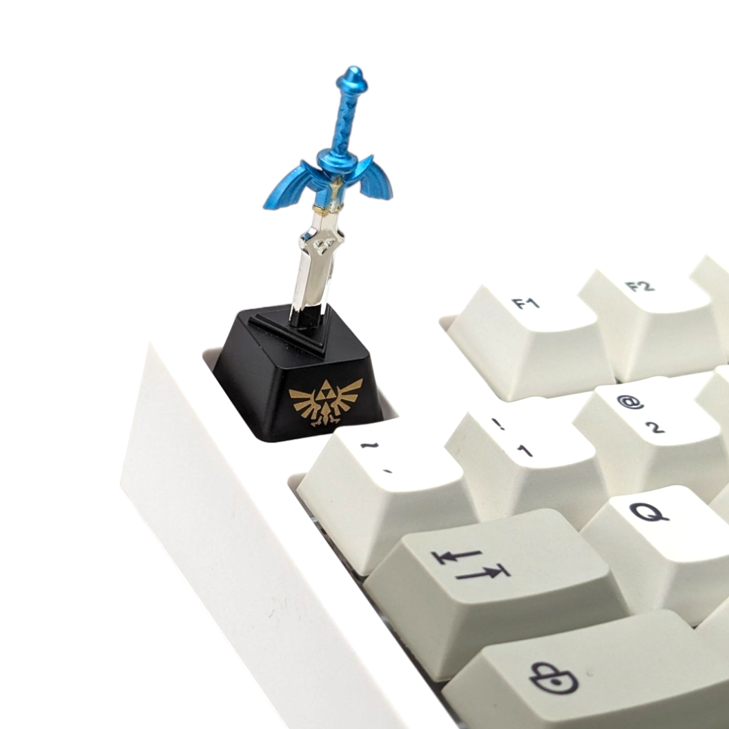 the legend of zelda Link's Master Sword Metal Keycap