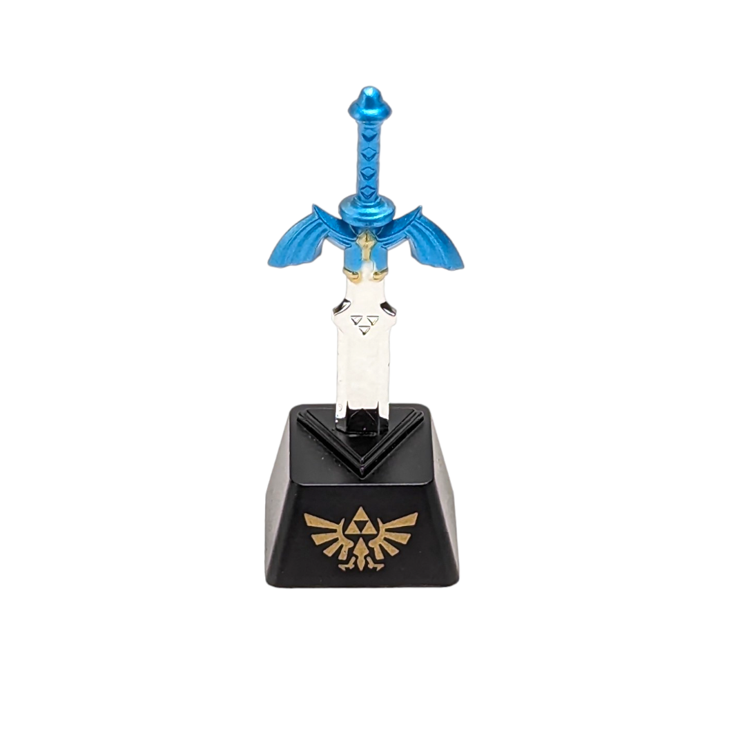 the legend of zelda Link's Master Sword Metal Keycap
