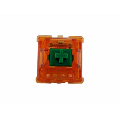 TKC C³EQUALZ TANGERINE 67g dark green Switches switch lubed