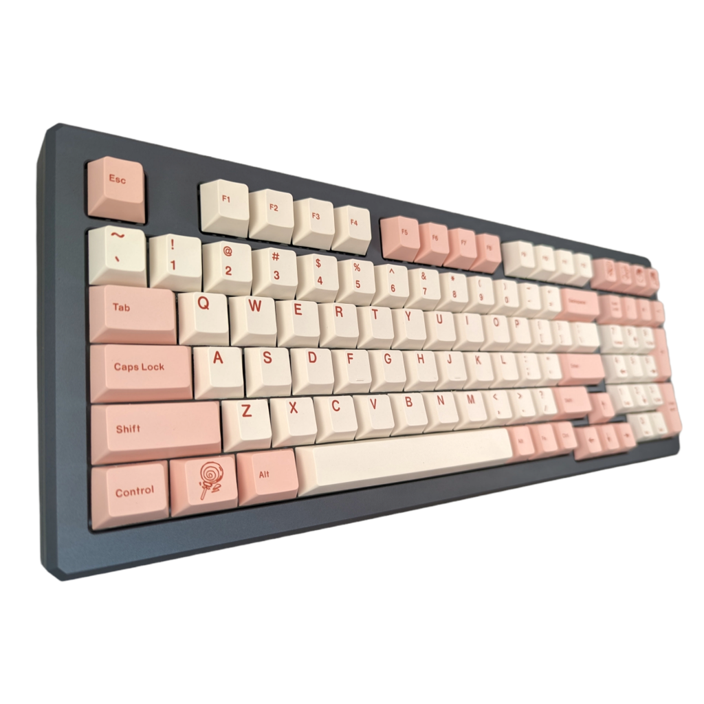 thock king Dessert PBT Cherry MX profile Keycap Set keyboard