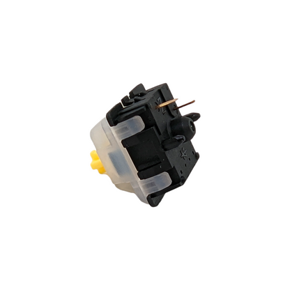 Gateron Milky Yellow Black Bottom Housing Linear Switches