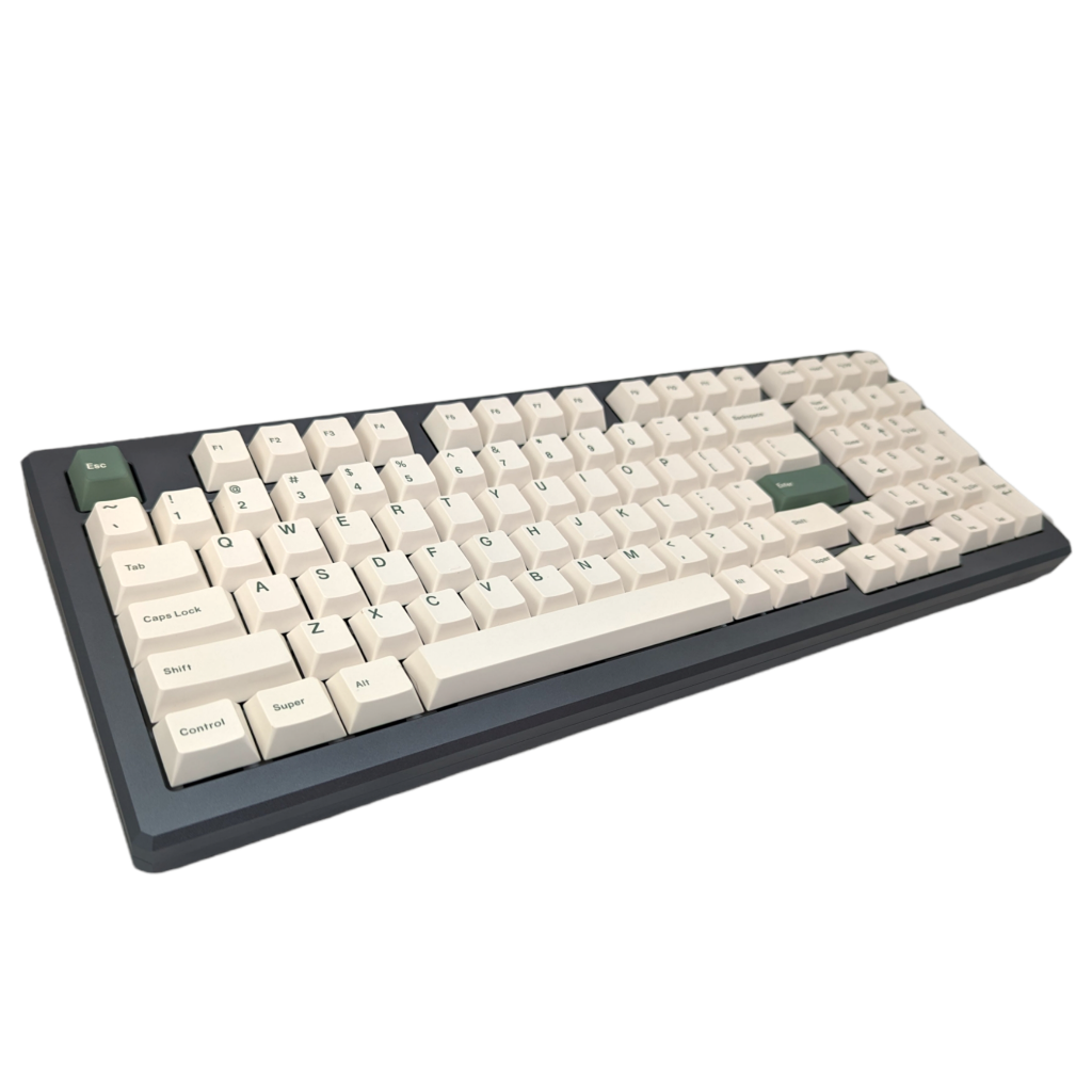 Green on White TK GOW PBT cherry MX Keycap keycaps Set sale
