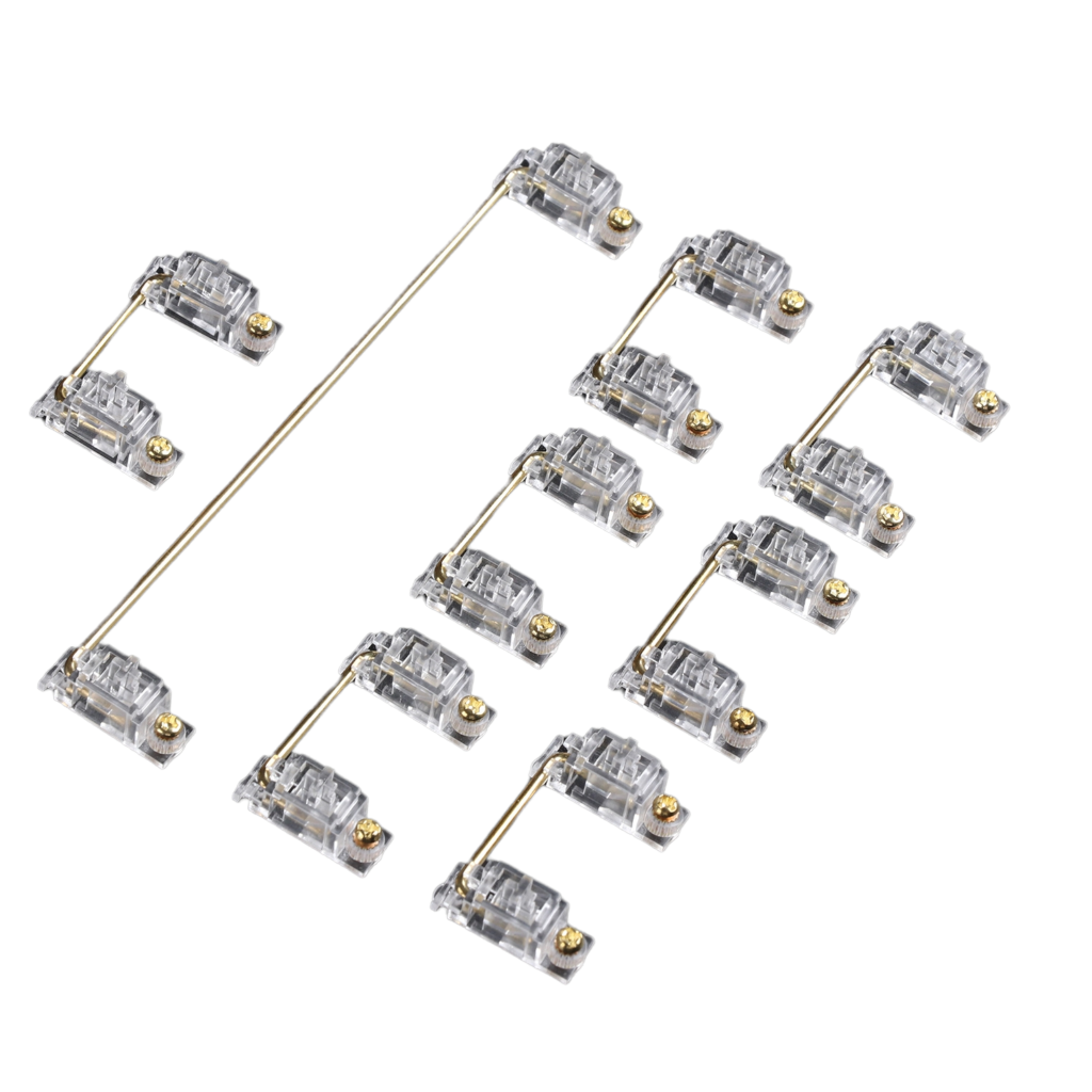 PCB screw in keyboard stabilizer kit 6.25u 2u