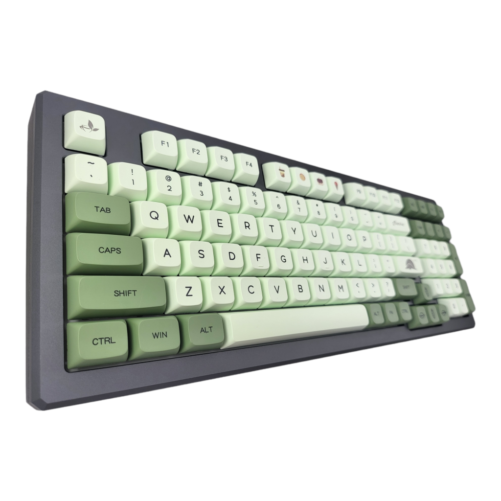 Matcha PBT XDA Keycap Set for mechanical keyboards