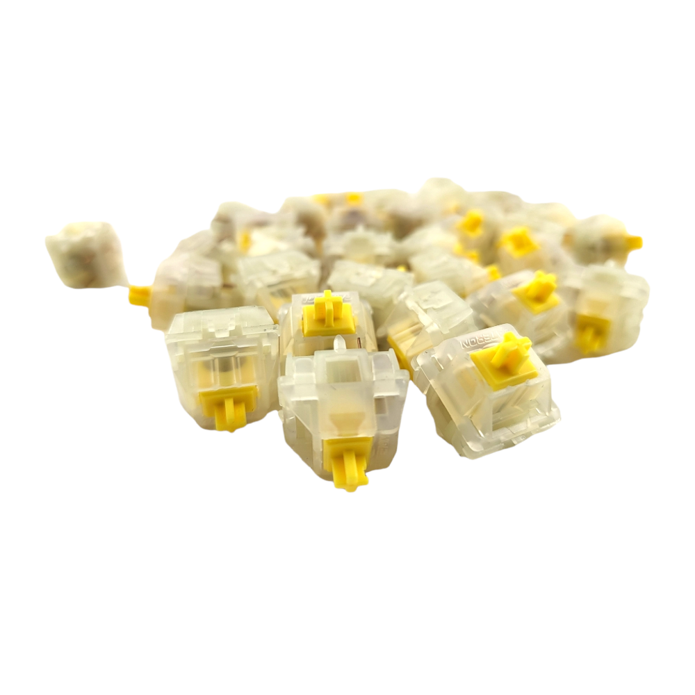 gateron milky yellow cap v2 switch switches for mechanical keyboards