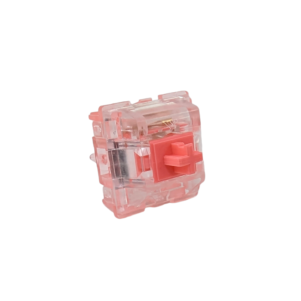 ktt strawberry linear switch switches for mechanical keyboard keyboards