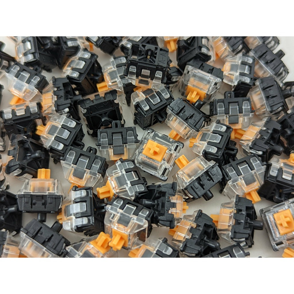 gateron ks-15 optical linear switches switch lubed