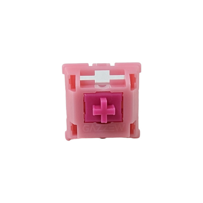 Gazzew Bobagum Pink Silent Linear Switches