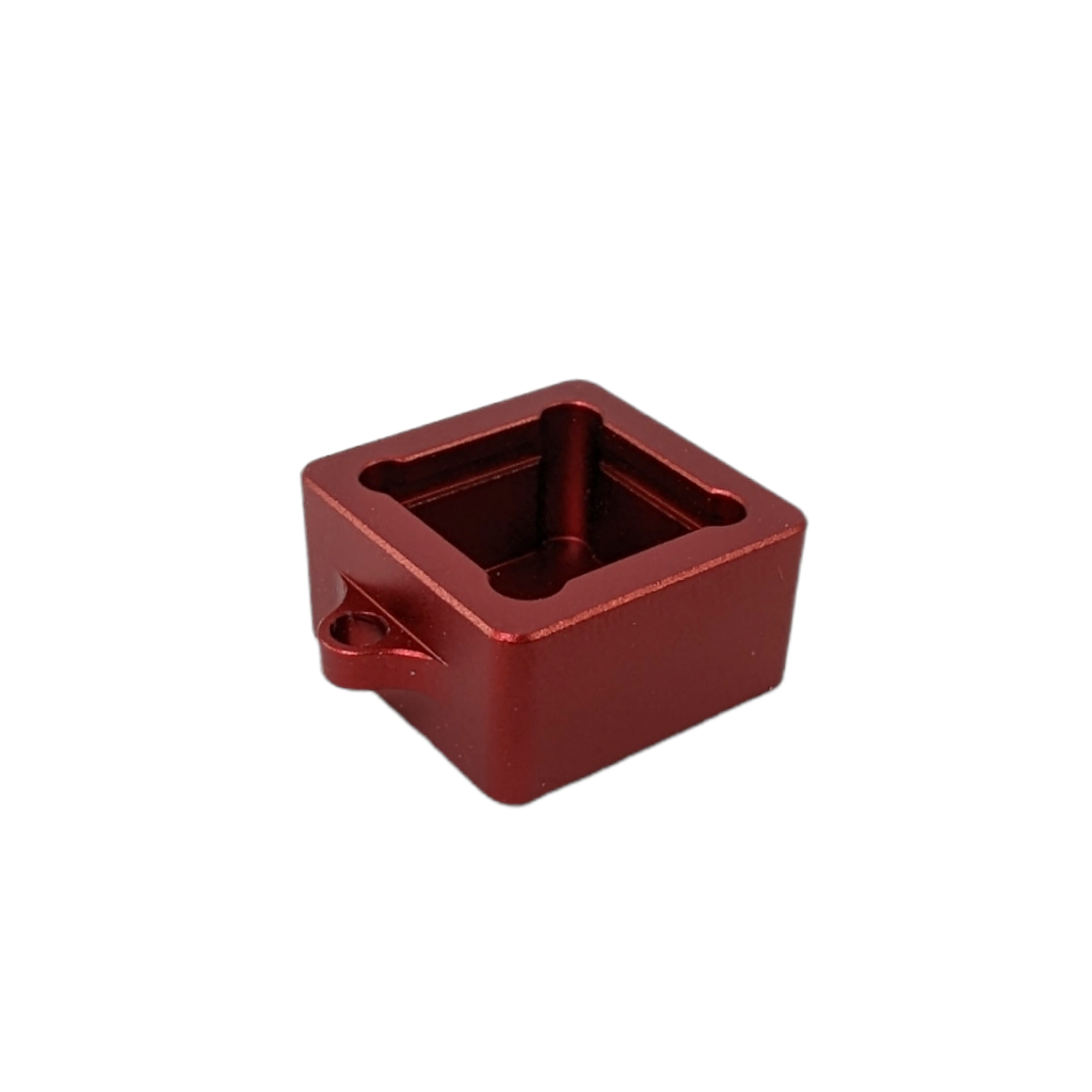 single aluminum mechanical keyboard switch tester red