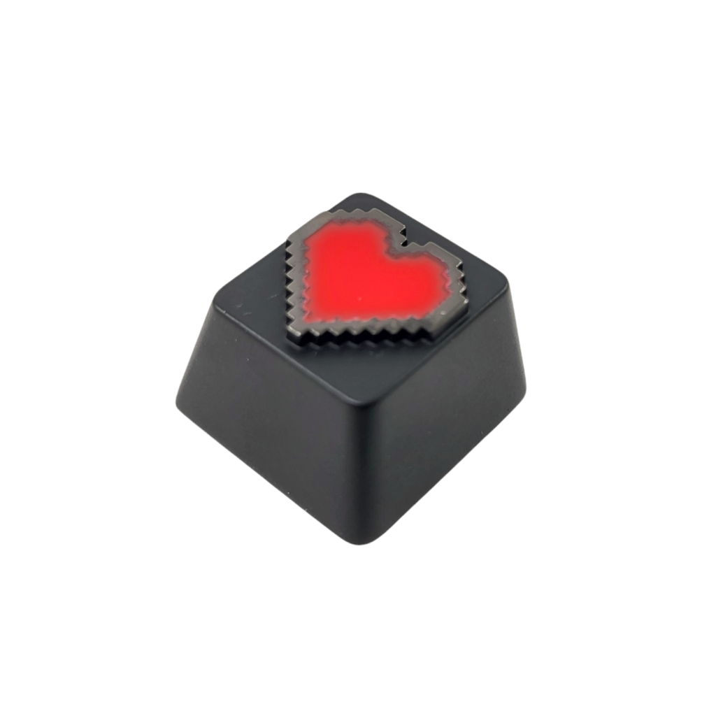 zelda heart keyboard mx keycap artisan